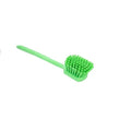 SPARTA 40501EC75 Plastic Large Scrub Brush Kitchen Brush Utility Brush With Long Handle For Cleaning 20 Inches Lime (Pack of 6)