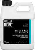 MORE - Stone &amp Tile Cleaner - Grout &amp Floor Cleaner for Natural Stone Marble Concrete Ceramic &amp Porcelain - Water-Based Grout Cleaner for Tile Floors - Concentrated Formula - pH Neutra