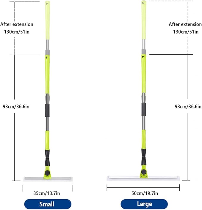 Air Broom as Seen on Tv with 51 Long Handle Air Broom as Seen on Tv Floor Squeegee Heavy Duty for Smooth FloorsRugsWindowsLarge:50×130cm