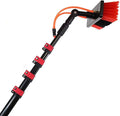 3.6M 5.4M 6M 7.2M 9M 11M Window Cleaning Pole Water Fed Telescopic Brush Extension Rod Cleaning Equipment for Photovoltaic Panel Cleaning Trucks Windows