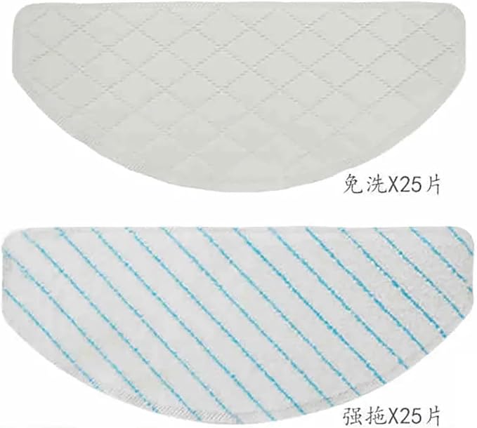 100 Pack Disposable Mop PadsCompatible for Ecovacs Deebot Ozmo T8 T8+/ T8 AIVI T9 AIVI / N8 Pro/ N8 Pro+ Robot Vacuum Cleaner Accessories(Light Green)