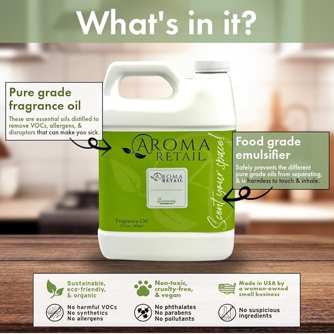 Aroma Retail Fragrance Oil Refill for Scent Machine Aroma Diffuser (27 fl oz Attune)