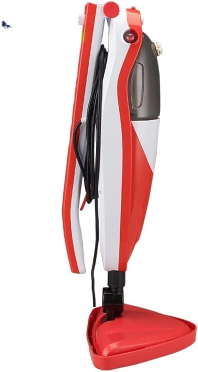 Steam MopLight Floor Steamers for Hardwood and TileLightweight Steam Mops for Laminate FloorCarpet SteamerWood Floor Mop (Color : Red) (Red)