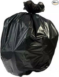 RESILIA Tall 15 Gallon Trash Bags - Black Recycling 100 Bags/Roll 1 Mil 0.001 Inch Thick 24x33 inches (WxH) Wire Ties Included MADE IN USA