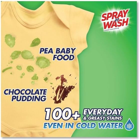 Spray'n Wash 00230 Stain Remover 22 oz Spray Bottle 12/Carton