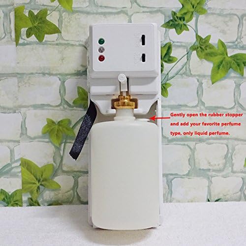 Automatic Light Sensor Perfume Refillable Aerosol Dispenser Water-Based LED Aerosol Dispenser Can Refillable Your Favorite Perfume Fit for Families Hotels Bars Office Buildings Bathrooms