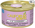 California Scents California Scents Spillproof Can Air Freshener Eco-Friendly Odor Neutralizer L.a. Lavender 12 Count