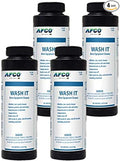 AFCO 2548 Wash It Powdered Alkaline Brew Equipment Cleaner 2 LB (Case of 4) designed for cleaning everything including fermenters brew kettles mash/lauter tuns heat exchangers tanks and kegs