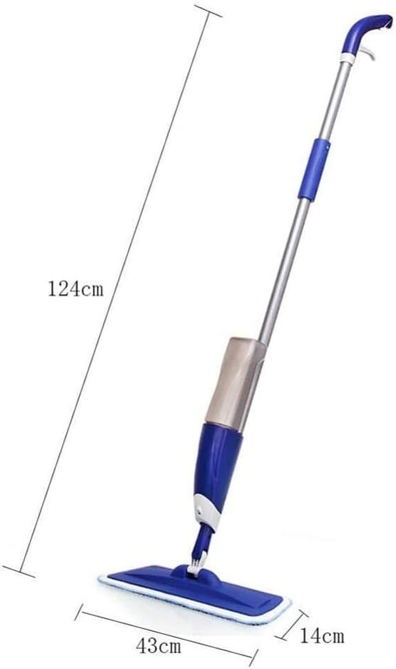 Spray Floor Mop with Reusable Microfiber Pads 360 Degree Handle Mop for Home Kitchen Laminate Wood Ceramic Tiles Floor Cleaning
