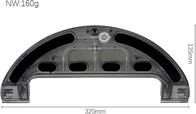 Compatible for DreameZ10 Pro / L10 PlusRobot Vacuum Cleaner Replacement Accessory Spare Water Tank Parts