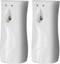 2 Pcs Automatic Air Freshener Dispenser 300 Ml Home Air Fresheners Battery Powered Narrow Design