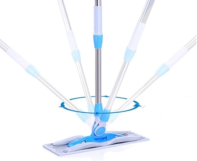 Flat Mop Free Hand Washing 360 Spin Microfiber Pad Wet and Dry Home House Office Cleaning Tool Kitchen Floor Clean