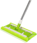 Microfiber Mop Hardwood Floor Pads and Stainless Steel Handle with Extension