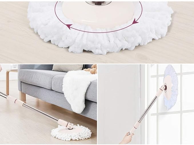 Microfiber Spin Mop Bucket Floor Cleaning System
