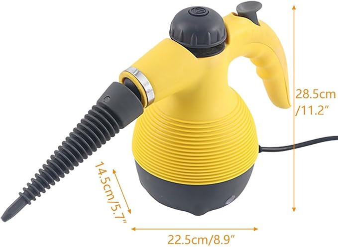 Steam Cleaner Natural Steam Cleaner Handheld Power Steam Cleaner for Home with 9 Accessories High Heat Steam Cleaning Machine Multifunctional Steam Cleaning for Mattress Car Detailing Kitchen