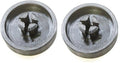 2pcs Wheels for Cordless Stick Vacuum (PCL720K / PBLSV716K/P724B) Replacement for Ryobi OEM