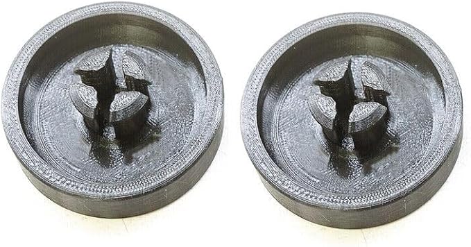2pcs Wheels for Cordless Stick Vacuum (PCL720K / PBLSV716K/P724B) Replacement for Ryobi OEM