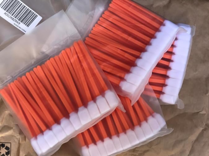 Disposable Crevice Cleaning Brushes Multi-Purpose Narrow Gap Scrub Cleaner for Toilet Corner Window Track Door Groove Car AC Vent &amp Small Spaces Household Cleaning Tools （200PCS）
