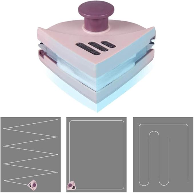 Glass Wiper Double-layer Strong Magnetic Double-sided Window Cleaner Artifact Household Tools Brush