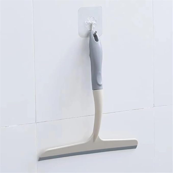 Window Glass Wiper Scraper Cleaner Brush Car Window Bathroom Household Cleaning Tool ﻿(C)