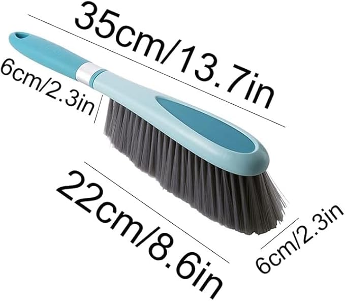 Whisk Broom Hand HeldHand BrushHandheld Comfort Grip Dust Brush Bed Brush Cleaning Brush Hotel Family Clothes Dust Hair Sofa Bed Sheets Bedspread Carpet Cleaning dust Catcher