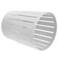 Small Garbage Can Without Lid Thickened Hollow Wastebasket for Bedroom Bathroom Office Lightweight Trash Bin with Large Opening for Home and Commercial Use