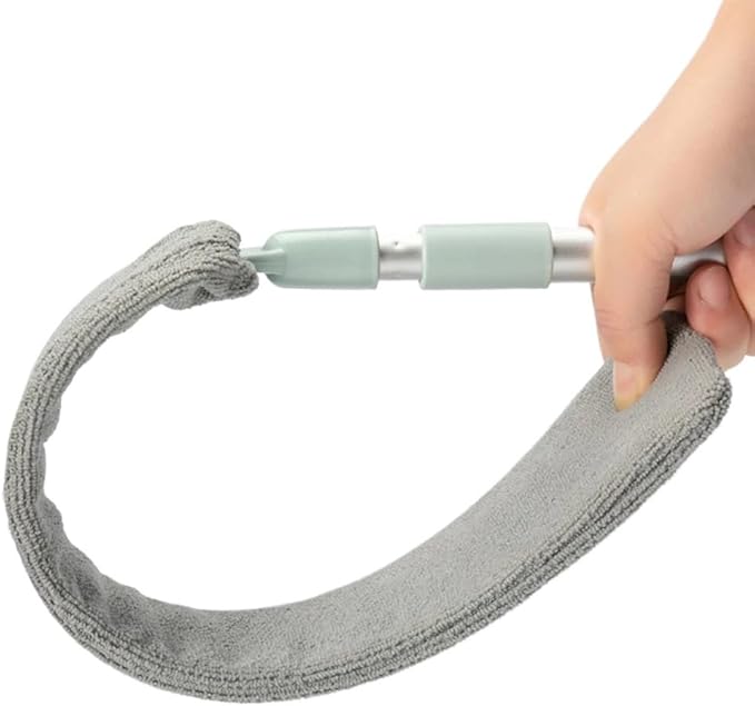 Gap Cleaning Brush Long Handle Microfiber Duster Gap Dust Cleaner Brush for Cleaning Under Fridge Furniture Couch Bed