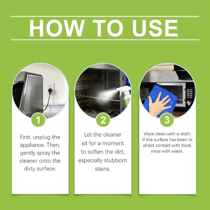 FlyCleanse Spray FlyCleanse Kitchen Cleaner Electrolyzed Ion Kitchen Cleaner Spray Natural Enzyme Formula Liquid Cleaner for Household Appliances &amp Easy Cleaning Solution (3pcs 300ml)
