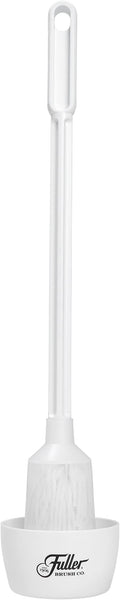 Fuller Brush Toilet Bowl Swab with Handy Holder Caddy – Toilet Swab with Soft Non-Scratch Head Long Handle Deep Cleaning Under Rim