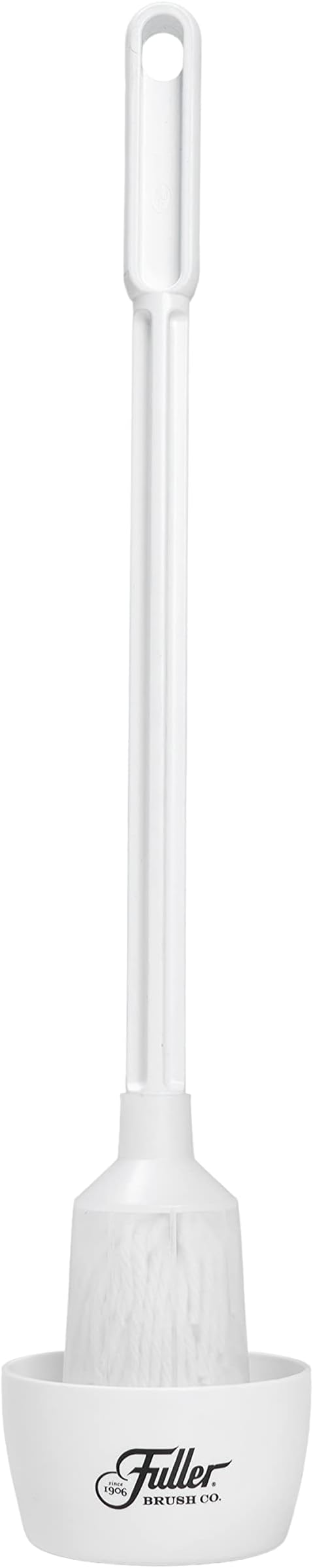 Fuller Brush Toilet Bowl Swab with Handy Holder Caddy – Toilet Swab with Soft Non-Scratch Head Long Handle Deep Cleaning Under Rim