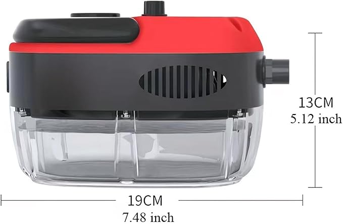 Handheld Steam Cleaner Portable Steam Cleaner with 3 Brush Heads 3BAR High Pressure Steam 2500W High Temperature Pressurized Steam Suitable for Car Beauty Kitchen Range Hood.