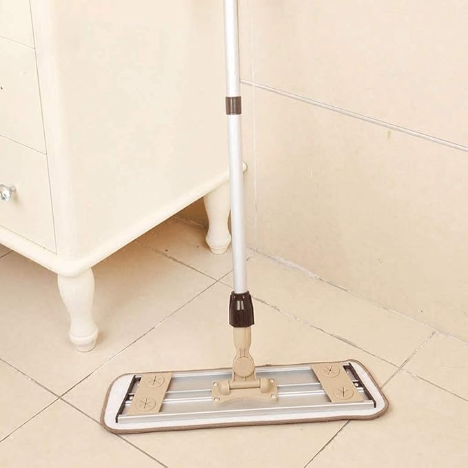 Mop - Professional Microfiber Hardwood Floor Mop Flat Mops Reusable Washable Pads for Home and Office