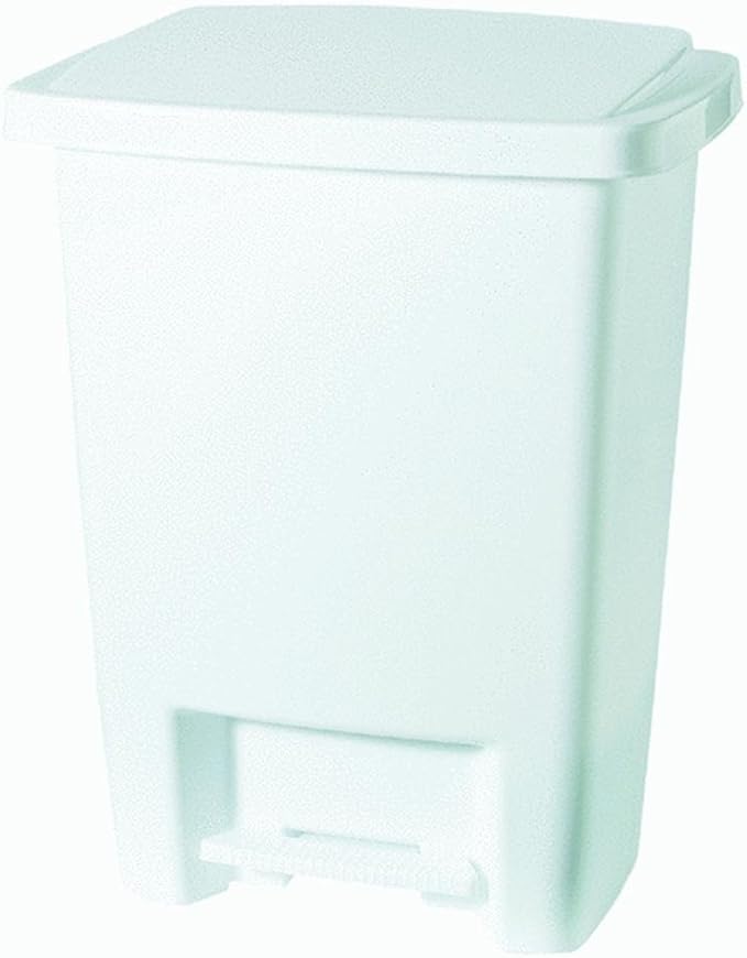 Rubbermaid Inc 33Qt Wht Wastebasket 2841-87 Wastebaskets Kitchen
