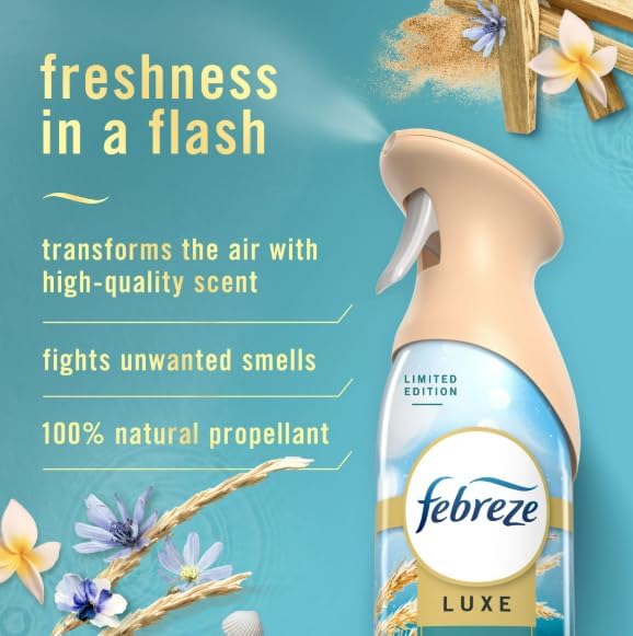 F.e.br.e.z.e Luxe Air Mist- 8.8oz 3ct (Warm Ocean Breeze)
