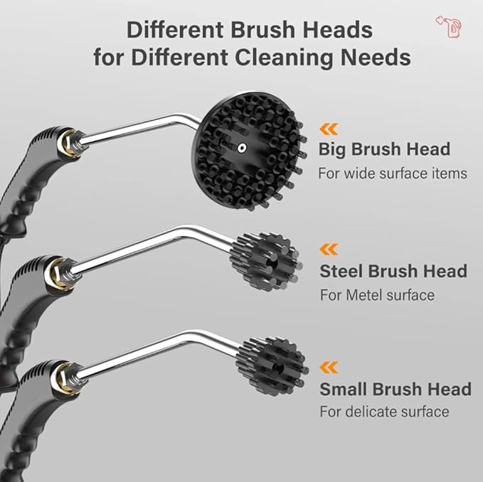 Car Steam Cleaning Handheld Steam Cleaner High Pressure Steam Cleaner High Temperature Steam Cleaner for Home Kitchen