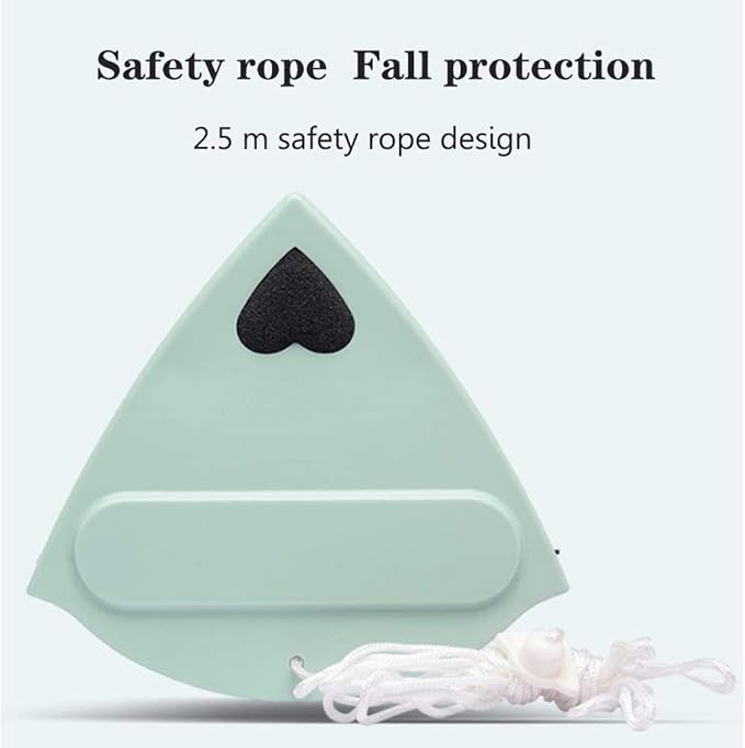 Glass Wiper Cleaner for Glazed Windows Thickness (3-15mm) Magnetic Window Cleaner Wiper Glass Washing Cleaning Tool Brush