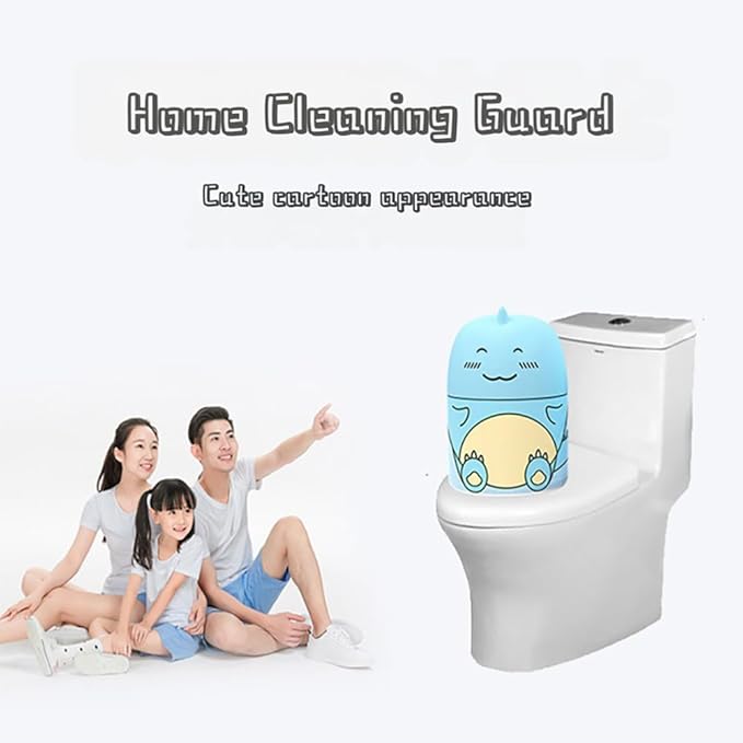 Toilet Cleaner &amp Toilet Deodorizer Wonder 2025 New Toilets Bowl Cleaner Bottle Cute Dinosaur-Shaped Bathroom Toilets Tank Cleaner with Ocean Jasmine And Peach Scent (3 Jasmine)