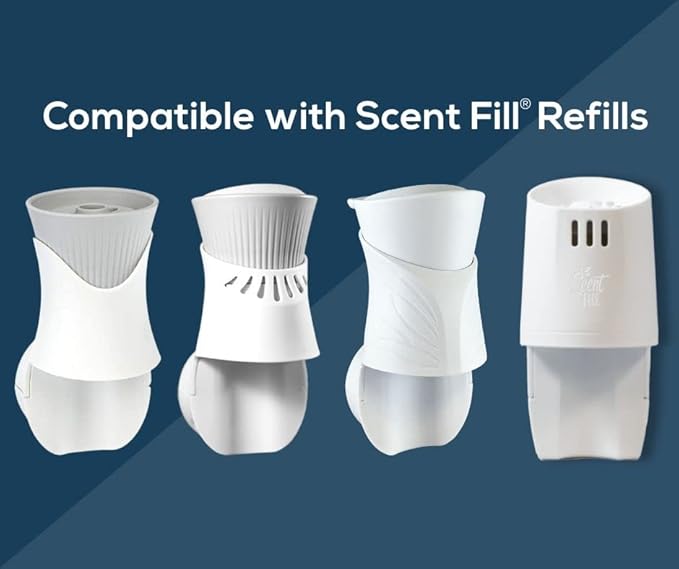 Scent Fill Refresh Smoke Deodorizer Plug in Air Freshener 4 Scented Oil Refills