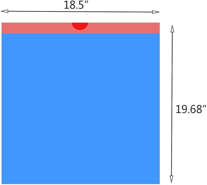 3 Gallon Drawstring Small Trash Bag Garbage Bags Blue 220 Counts