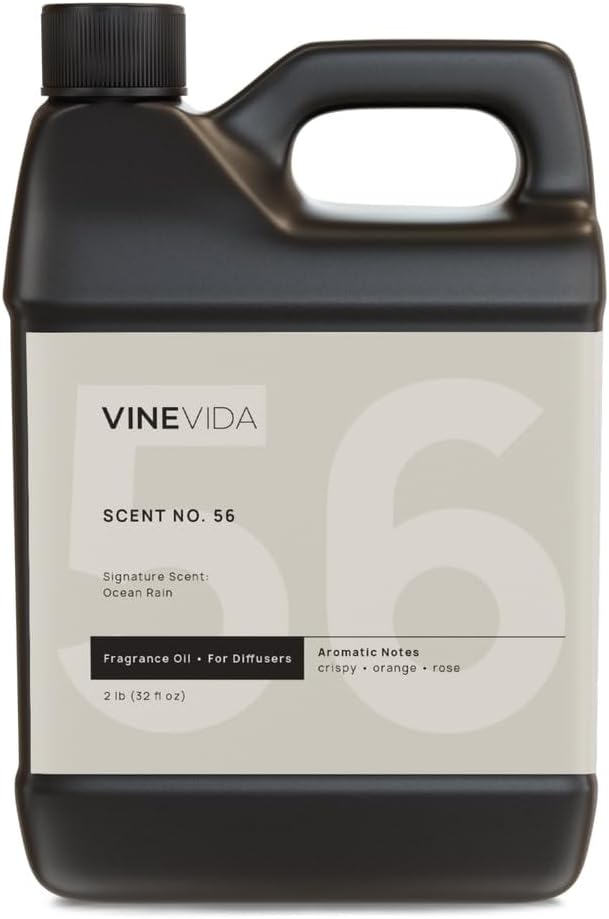 VINEVIDA [32 Fl Oz] Ocean Rain Fragrance Oil for Cold Air Diffusers Essential Oils for Diffuser Oil Refill &amp Air Freshener Room Spray