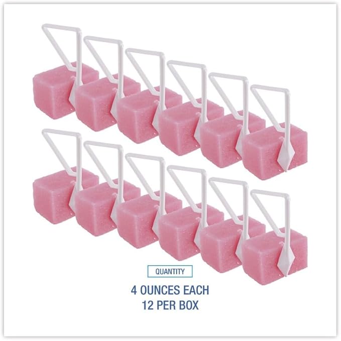 Boardwalk B04BX Toilet Bowl Blocks Cherry Solid 4oz 12/Box