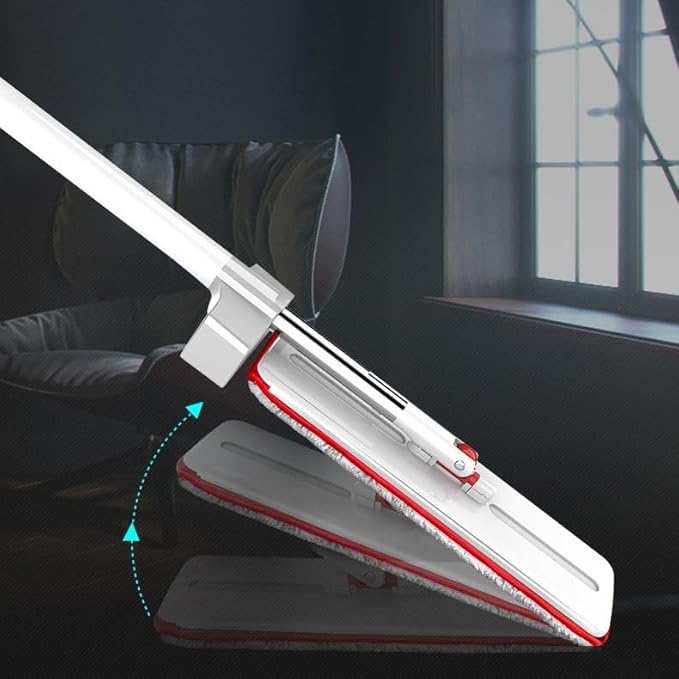 Hand Free Floor Mop Dry and Wet Dual-Purpose Absorbent