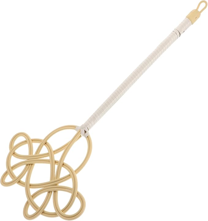 Imitation Rattan Quilt Duster Removal Tool Long Handle Washable Duster for Home Cleaning