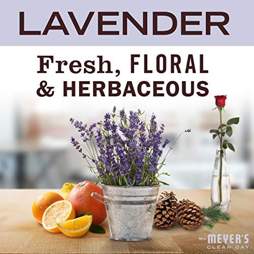 Mrs. MEYER'S CLEAN DAY Multi-Surface Cleaner 3 Pack Variety Pack Mum Lemon Verbena Lavender 16 Fl Oz Each 1 CT