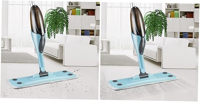 360degree Rotatable Mop for Floor Cleaning Sturdy Handle Microfiber Pad for Hardwood Steam Mop