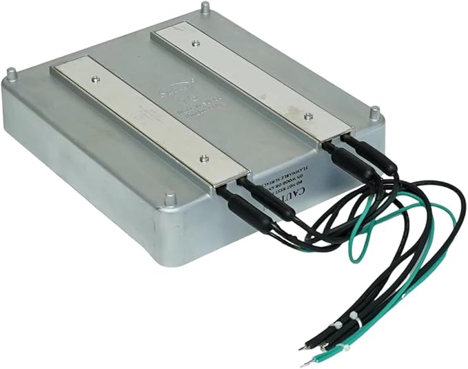 75 Refrigeration Condensate Remover Drain Pan - For commercial refrigerators freezers and vending machines with defrost cycles - Fridge Drain Pan - 75 oz. 120 VAC 320 Watts - 10 x 9 x 2-3/4