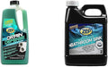 Zep Drain Defense Pipe Build-Up Remover - 64 Ounces - ZLDC648 &amp Advanced Bathroom Sink Drain Opener Gel - 32 Ounce - U49310 - Formulated for Toothpaste