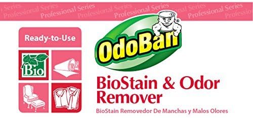 OdoBan Professional Cleaning and Odor Control Solutions Ready-to-Use Biostain and Odor Remover Made in the USA 1 Gallon