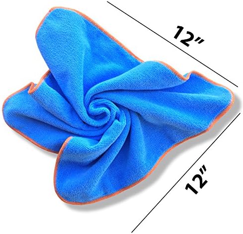 Silver-Infused Microfiber Cloths. Go Beyond Ordinary Cleaning. 10 Washable/Reusable 12x12 Cloths.