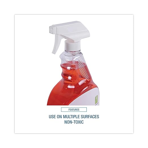 Boardwalk BWK37112 Natural All Purpose Cleaner Unscented 32 oz Spray Bottle (Case of 12)